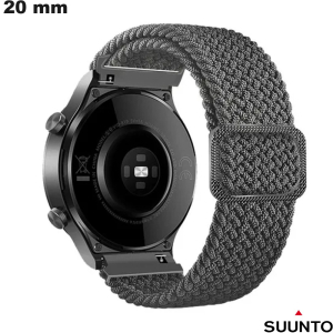 Acquistare Bracciale in Tessuto Estensibile Suunto Grigio smartwatch u 20 mm