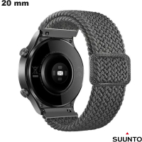 Buy Suunto Gray Stretch Fabric Bracelet Smartwatch U 20 mm