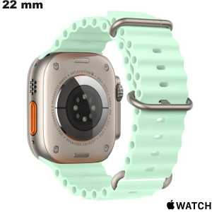 Armband 22 mm Grün Apple Watch Ergonomisch Gummi kaufen