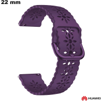 Acquistare Bracciale Viola 22mm per orologio Huawei in gomma