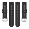 Venta de pulsera de smartwatch Garmin 18mm de silicona negra