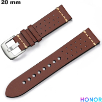 Verkauf von echtem Lederarmband für Smartwatch u 20 mm Honor