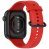 Armband 28 mm Rot für die Smartwatch Honor (Watch 5) von hoher Qualität