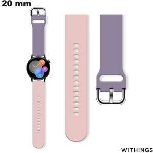 Venda de Pulseira Rosa 20mm de Borracha para Relógio Withings