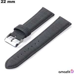 Bracelete de relógio inteligente Amazfit 22mm Cinza Tecido barato Bracelete de relógio inteligente Amazfit 22mm Cinza Tecido barato