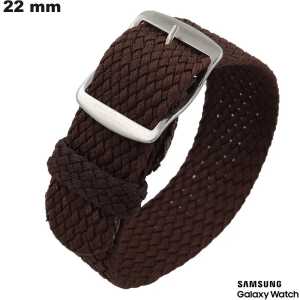 Comprar Pulseira Samsung 22 mm Marrom para smartwatch de Tecido
