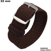 Acquistare Bracciale Samsung 22 mm Marrone per smartwatch In Tessuto