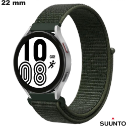 Pulsera de 22 mm Suunto Tissu reloj Verde