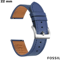 Acquistare Bracciale Fossil Blu Vera Pelle Orologio Connesso