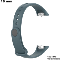 Bracciale orologio connesso Samsung Blu 16 mm Gomma di qualità