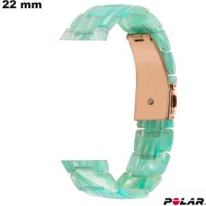 Venda de Pulseira de Resina Polar para relógio inteligente Verde 22mm