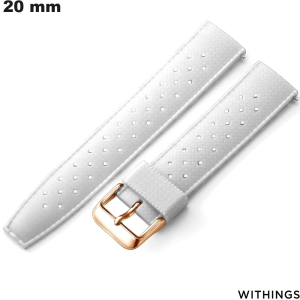 Vente Bracelet 20 mm Withings Blanc Silicone montre connectée