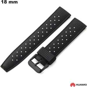 Sale of Huawei 18 mm Black Silicone Smartwatch Bracelet