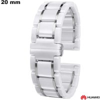 Acquista Bracciale 20 mm per orologio connesso Bianco Ceramica