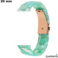 Pulsera de Resina Verde para reloj de 20 mm Garmin ● Envío Rápido