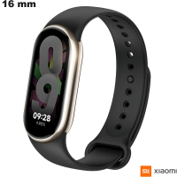 Bracelet pas cher 16mm Xiaomi Silicone Noir