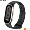 Bracelet pas cher 16mm Xiaomi Silicone Noir