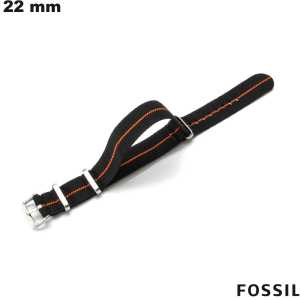 Armband 22mm Fossil Noir smart watch Goedkope Tissu Armband 22mm Fossil Noir smart watch Goedkope Tissu