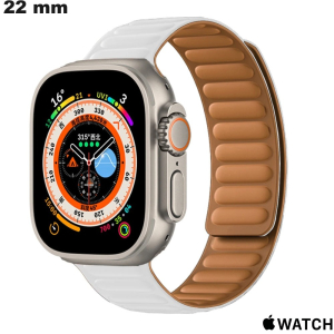 Armband 22 mm Silikon Apple Watch Weiß | Kostenfreier Versand Armband 22 mm Silikon Apple Watch Weiß | Kostenfreier Versand