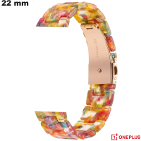 Acquistare Bracciale per orologio 22mm OnePlus Multicolore Resina