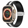 Bracciale in gomma nera per Apple Watch smartwatch leggero di qualità