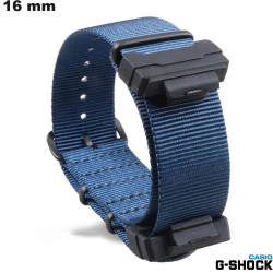Pulsera Azul Casio G-Shock de Nylon para reloj de 16mm