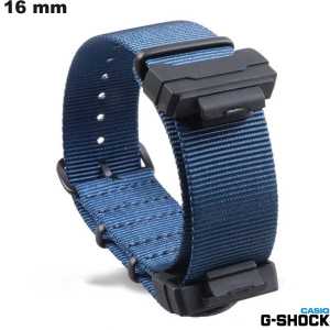 Vente Bracelet Bleu Casio G-Shock Nylon pour montre 16mm Vente Bracelet Bleu Casio G-Shock Nylon pour montre 16mm