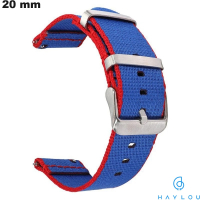 Intelligente Haylou Blau Nylon 20 mm Uhrenarmband kaufen