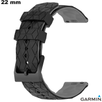 Bracciale Garmin smartwatch Silicone 22mm Nero ● Spedizione Gratuita da 20€