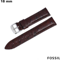 Bracelet Cuir véritable Brun de Fossil