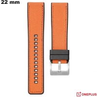 Vendita Bracciale da 22 mm Arancione per orologio intelligente OnePlus