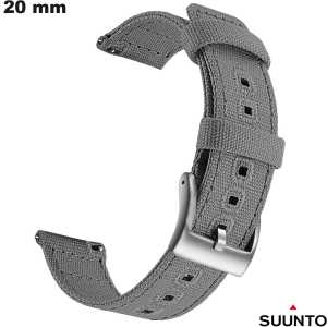 Armband Textil Original für Suunto Uhr 20mm Grau günstig Armband Textil Original für Suunto Uhr 20mm Grau günstig