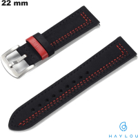 Acquista Bracciale Haylou Nero orologio connesso in Vera Pelle