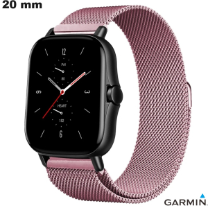 Acquistare Bracciale in Metallo per orologio 20 mm Garmin Finesse Rosa