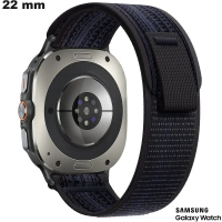 Vendita Bracciale Nero in Tessuto 22mm per orologio connesso Samsung