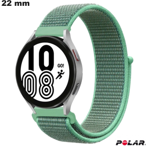 Bracciale Verde Tessuto 22mm Orologio connesso Polar di qualità