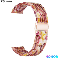 Acheter Bracelet Honor smartwatch Résine 20mm Multicolore
