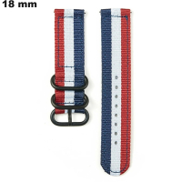 Dikke Zulu Armband voor Multicolor 18mm Kwaliteitsnylon Horloge