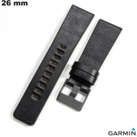 Koop Garmin Zwarte 26mm Echt Leren Bracelet Horloge