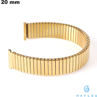 Armband Haylou Metall 20 mm Gold Elastisch - Bester Preis