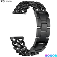 Vente Bracelet 20mm Métal Honor Noir de montre connectée