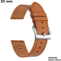 Bracelet Cuir véritable 22mm de montre Samsung