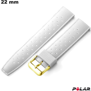 Bracciale Polar Bianco Silicone 22mm per orologio connesso di qualità