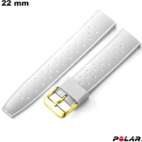 Bracciale Polar Bianco Silicone 22mm per orologio connesso di qualità