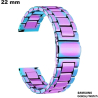 Bracciale Multicolore Acciaio Inossidabile 22 mm Samsung economico