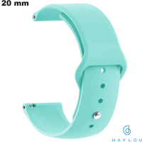 Braccialetto in silicone 20mm conveniente Blu Haylou | Spedizione in 24h