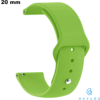 Braccialetto smartwatch Caoutchouc 20mm Verde Haylou \ Spedizione Veloce