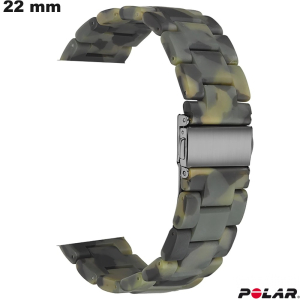 Bracciale per orologio intelligente Verde Polare 22mm Resina economico