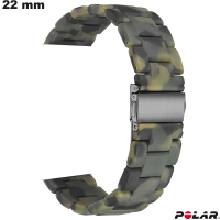 Bracciale per orologio intelligente Verde Polare 22mm Resina economico