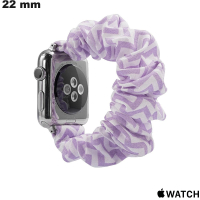 Armband Apple Watch Violett 22 mm Stoff \ Versand in 24h